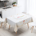 Axyaa Ramadan Mubarak Tablecloth - Islamic Mosque Home Decor & Ramadan Karim Theme