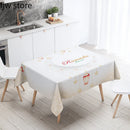 Axyaa Ramadan Mubarak Tablecloth - Islamic Mosque Home Decor & Ramadan Karim Theme