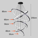 Axyaa Nordic Stair Chandelier, Pendant Lights, Ceiling Light for Living, Bedroom, Dining Room