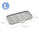 Silicone Sink Tray with Drain for Axyaa Kitchen Organizer