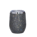 Axyaa Shiny Diamond Stainless Steel Tumbler Thermal Coffee Mug Drinkware