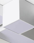 Axyaa Geometric Block Ceiling Light: Modern Minimalist High-end Living Room Lighting