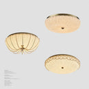 Axyaa Crystal LED Ceiling Light: Modern Luxury Dimmable Lamparas for Art Decor Home Lighting