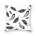 Axyaa Geometric Love Heart Print Square Pillowcase