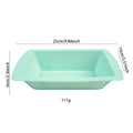 Silicone Rectangular Toast Baking Molds Set - Axyaa Kitchen Tools