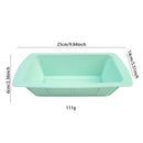 Silicone Rectangular Toast Baking Molds Set - Axyaa Kitchen Tools