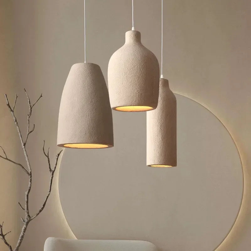 Axyaa Wabi Sabi LED Pendant Chandelier for Home Decor and Resturant