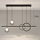 Axyaa Modern LED Pendant Chandeliers for Living and Dining Room Lighting