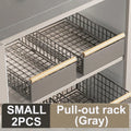 Axyaa Kitchen Sink Pull-out Rack Cabinet Basket Organizer