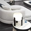 Axyaa Wood and Glass Bedside Table Lamp with E27 Floor Lamp