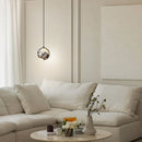 Axyaa Marble Small Pendant Light for Living Room, Bedroom, Study & Dining Room