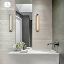 Axyaa Futuristic Capsule Glow Wall Sconce | Contemporary Stylish Luxury Lighting Fixture