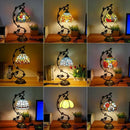 Axyaa Tiffany Table Lamp - Elegant Retro Stained Glass Desk Lamp for Home and Hotel