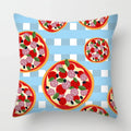 Tropical Plants Parrot Feather Cushion Cover for Sofa by Axyaa