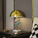 Axyaa Crystal Desk Lamp LED for Home Living Room Decor