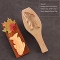 Axyaa Eco-friendly Wood Cake Mold - Multi-lattice Animal Flower Mooncake Pastry Mold