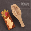 Axyaa Eco-friendly Wood Cake Mold - Multi-lattice Animal Flower Mooncake Pastry Mold