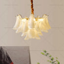 Axyaa Light Luxury Crystal Chandelier: French Cream Style for Master Bedroom and Restaurant