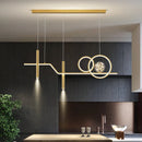 Axyaa Modern Pendant Chandeliers Dining Room Hanging LED Lights