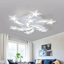 Axyaa Modern LED Chandelier with Remote Control - Acrylic Indoor Lighting for Home