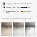 Axyaa minimalist aluminum pendant lamp for kitchen dining island LED lighting fixtures