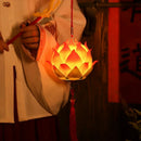 Axyaa Lotus Lantern Hand Held Glowing Light - Festive Chinese Decoration