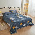 Axyaa Panda Print Milk Velvet Queen Size Blanket - Soft & Warm Flannel Sofa Throw