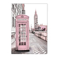 Axyaa Paris Tower Coffee Old Car Canvas Art Nordic Posters Bedroom Wall Decor