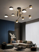 Axyaa Nordic Chandeliers: Dimmable Ceiling Pendant Lights for Living Room, Kitchen, Dining Room
