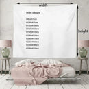 Axyaa Christmas Tree Snow Scene Tapestry for Home Outdoor Party Decoration