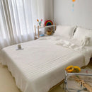 Axyaa Ruffled Quilted Summer Quilt