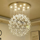 Axyaa Flower Ball Chandelier with GU10 LED Lights