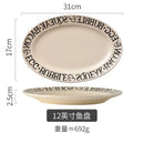 Axyaa Ceramic Ins Style Tableware Set