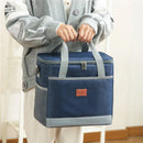 Axyaa Insulated Lunch Bag with Shoulder Strap - Large Capacity Portable Tote