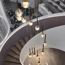 Axyaa Nordic Chandeliers for Dining Room - Indoor Light Fixture Pendant Lights