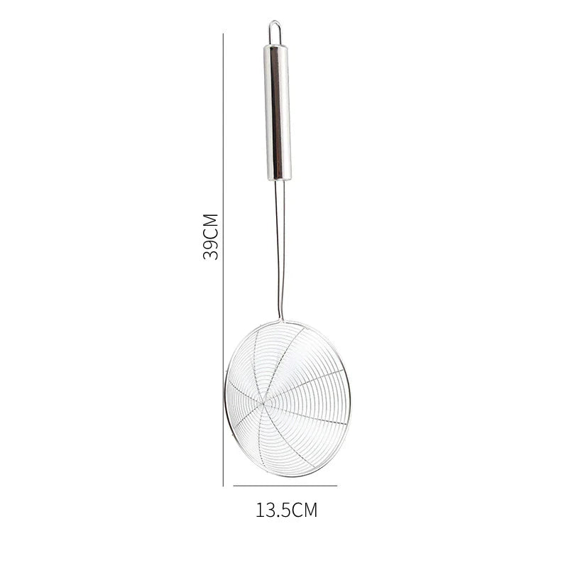 Axyaa Stainless Steel Food Skimmer Colander for Hot Pot and Dumplings