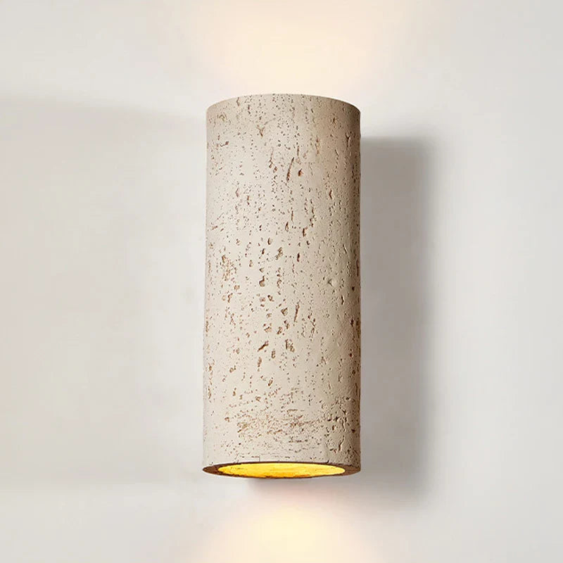 Axyaa Round Tube Wall Lamp 10W LED Retro Decor Sconce