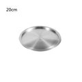 Axyaa Stainless Steel Drain Colander Basket for Round Rice Washing and Straining