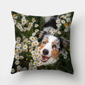 Dog Pattern Cushion Cover for Home Decor by Axyaa