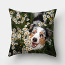 Dog Pattern Cushion Cover for Home Decor by Axyaa