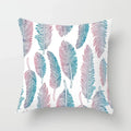 Axyaa Feather Dreamcatcher Print Cushion Cover for Elegant Sofa Decoration