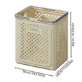 Yoga Mat Storage Basket & Collapsible Laundry Bin with Wheels by Axyaa
