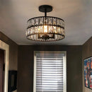 Axyaa Crystal Dining Table Pendant Chandelier