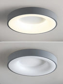 Axyaa Modern Minimalist Round Bedroom Ceiling Lamp
