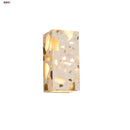 Axyaa Terrazzo Stone LED Wall Light for Bathroom Porch Hallway Waterproof Bedside Lamp