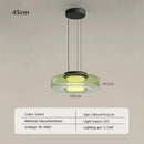 Axyaa Nordic Glass Chandelier: Elegant Lighting for Home Decor