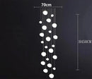 Axyaa Modern Ceiling Chandeliers Hanging Light Fixture Pendant Lamp Living Room Lighting