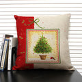 Axyaa Merry Christmas 45x45CM Cushion Cover for Home Decor