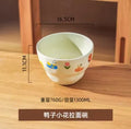Axyaa Kids' Ceramic Noodle Soup Bowl Large Cute Cartoon Rice Household Bowl
