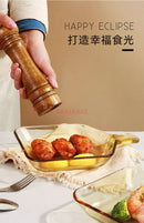 Axyaa Heat-Resistant Glass Plate & Creative Tableware Set